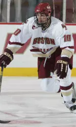 Junior forward Brian Boyle scored two goals in a 5-0 win at Merrimack