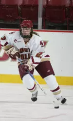 Sophomore Erin Blood scored her first goal of the season and the gamewinner against Northeastern.