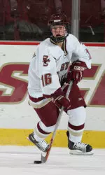 Freshman Kelli Stack scored the game-winning goal Sunday afternoon in Orono.