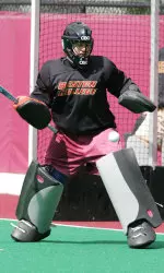 Sophomore Julia Berkowitz stopped 15 shots in BC's 2-1 double overtime win over #4 Duke.