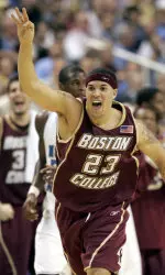 Sean Marshall represented BC at the ACC's Operation Basketball.