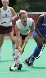 Sophomore Kathleen Murphy netted a goal and earned an assist in field hockey's 5-2 win over UNH.
