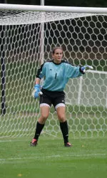 Sophomore Sarah Buonomo has started the last three games. She has a 2-2 record and two shutouts this season.