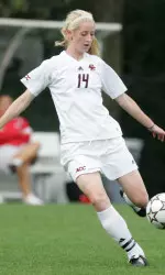 Sophomore Brianna Wilson-Byrne scored the game-tying goal at 67:51 in the Eagles 2-1 loss to Clemson.