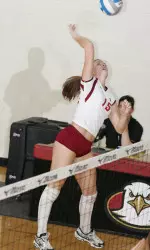 Junior Kelsey Johnson posted 25 kills in a win over Clemson