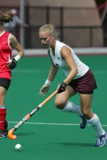 Sophomore Bob Dirks received first-team All-American honors from the NFHCA.