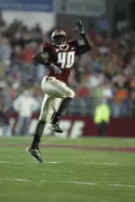 Linebacker Jolonn Dunbar returned two fumbles for touchdowns Saturday vs. Maryland.