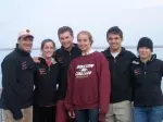 2006 Timme Angsten Champions (from left to right) Coach Greg Wilkinson, Field Osler, Spencer Powers, Mallory Brown, Jay Connolly, Sandy Williams