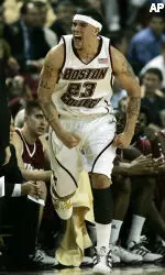 Sean Marshall scored a game-high 22 points in the exhibition game.