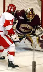 Cory Schneider recorded his 12th career shutout in BC's 1-0 win over Boston University