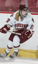 Freshman Allie Thunstrom picked up the third star of the game against UConn on Saturday.