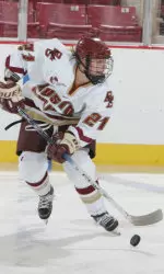 Spillane earned her first USCHO Player of the Week nod and was honored as Hockey East's Player of the Week for the second time this season.