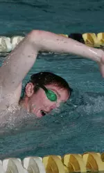 Faughnan helped the 200, 400 and 800 free relay teams set school records