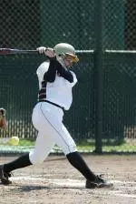 Thompson hit two homeruns and earned her sixth win of the season