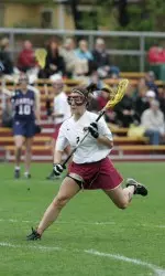 Junior Katherine Wagoner led the Eagles with three goals as Brown defeated them, 10-7.