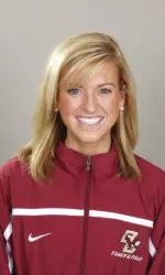 Julie Regan landed second on BC's all-time performance list in the high jump