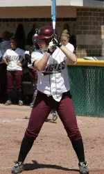 Thompson recorded her team-leading ninth home run of the season against Maryland.