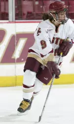 Senior co-captain Michelle Lombardi will lead the women's ice hockey team this season
