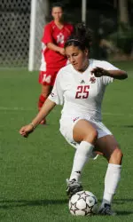 Freshman Gina DiMartino notched her seventh goal of the season off a pass from junior Kia McNeill.