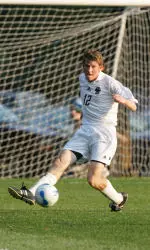 Sophomore forward Stephen Hepburn netted his second goal of the season against the Terriers