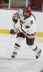 Cristin Stuart and the Eagles face off against the Engineers on Friday night