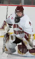 Sophomore Johanna Ellison is 3-0-0 in four appearances this season in net for the Eagles.