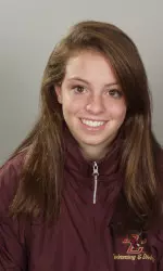 Freshman Ashley Leprine had three wins against UMass