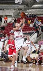 Freshman Alya Brown had 18 points in the win over Clemson.