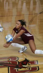 Senior Allison Anderson is settling in on her new team