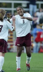 Senior Laura Georges will play in an exhibition game on April 22 in Wuhan, China.