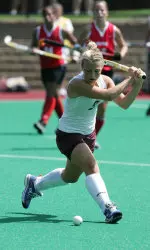 Crystal Frates now has 38 goals and 84 points in her BC career.