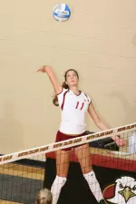 Audrey Eichler totaled a team-high 15 kills against Duke