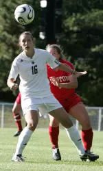 Freshman Brooke Knowlton had two goals this past weekend and was named the ACC Co-Player of the Week by the conference.