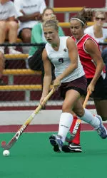 Senior Crystal Frates is a three-time All-Northeast Region recipient.