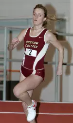 Sophomore Bailey Runs In Indoor Track Competition