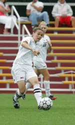 Senior Heather Ferron is a two-time ACC All-Academic soccer team honoree.