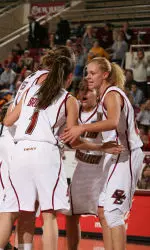 Double-A Zone visits the women's basketball team at Boston College.