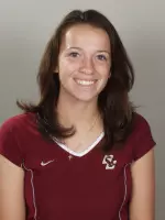 Sophomore Alina Sullivan fought hard, but dropped a 6-3, 6-3 decision against Georgia Tech