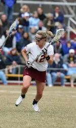 Sophomore Jenna McCabe is the first Eagle to be named to the women's lacrosse All-ACC team.