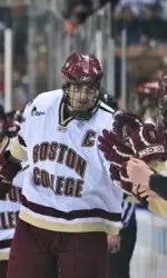 Senior Brian Boyle and Boston College will play Michigan State for the national title on Saturday in St. Louis