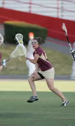 Sophomore Lauren Fitzpatrick scored her 9th and 10th goals of the season against Dartmouth.