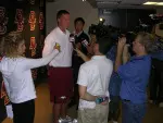Senior quarterback Matt Ryan answers questions during the team's annual Media Day.