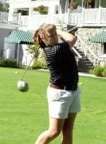 Women's Golf Action