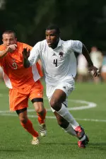 Senior Sherron Manswell scored his first goal of the season in the Eagles' victory