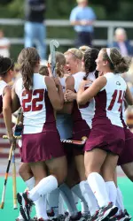 The BC field hockey earned it's first ACC Fall Sportsmanship Award