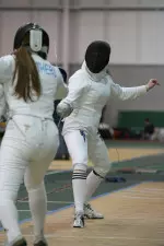 The Boston College women's fencing team went 4-2 in the conference competition.