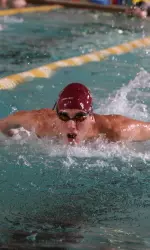 John Maloy recorded wins in three events against Connecticut.