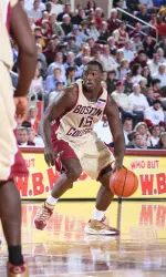 Rakim Sanders led BC with 24 points and seven rebounds.