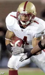 Josh Haden runs for second-quarter yardage. (AP)