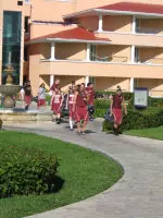 The Eagles captured a 71-63 win over JMU at the Caribbean Challenge on Friday.